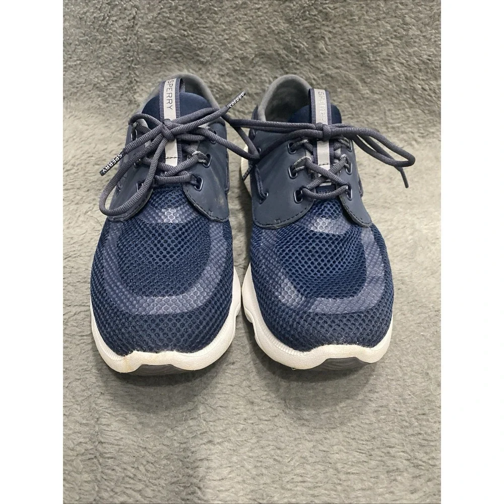 Sperry 7 Seas 3 Eye Women's Boat Shoes Size 7.5 Navy Nautical